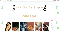 Desktop Screenshot of luciaglez.com